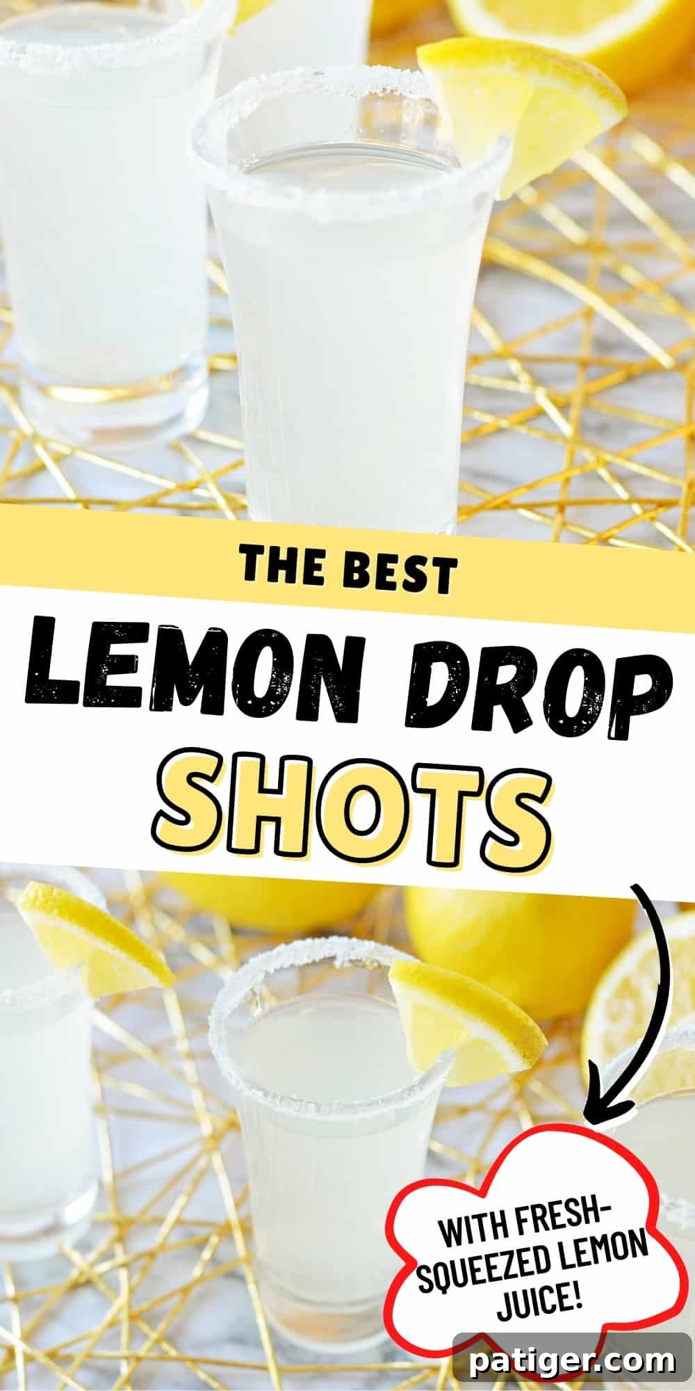 The Best Lemon Drop Shots