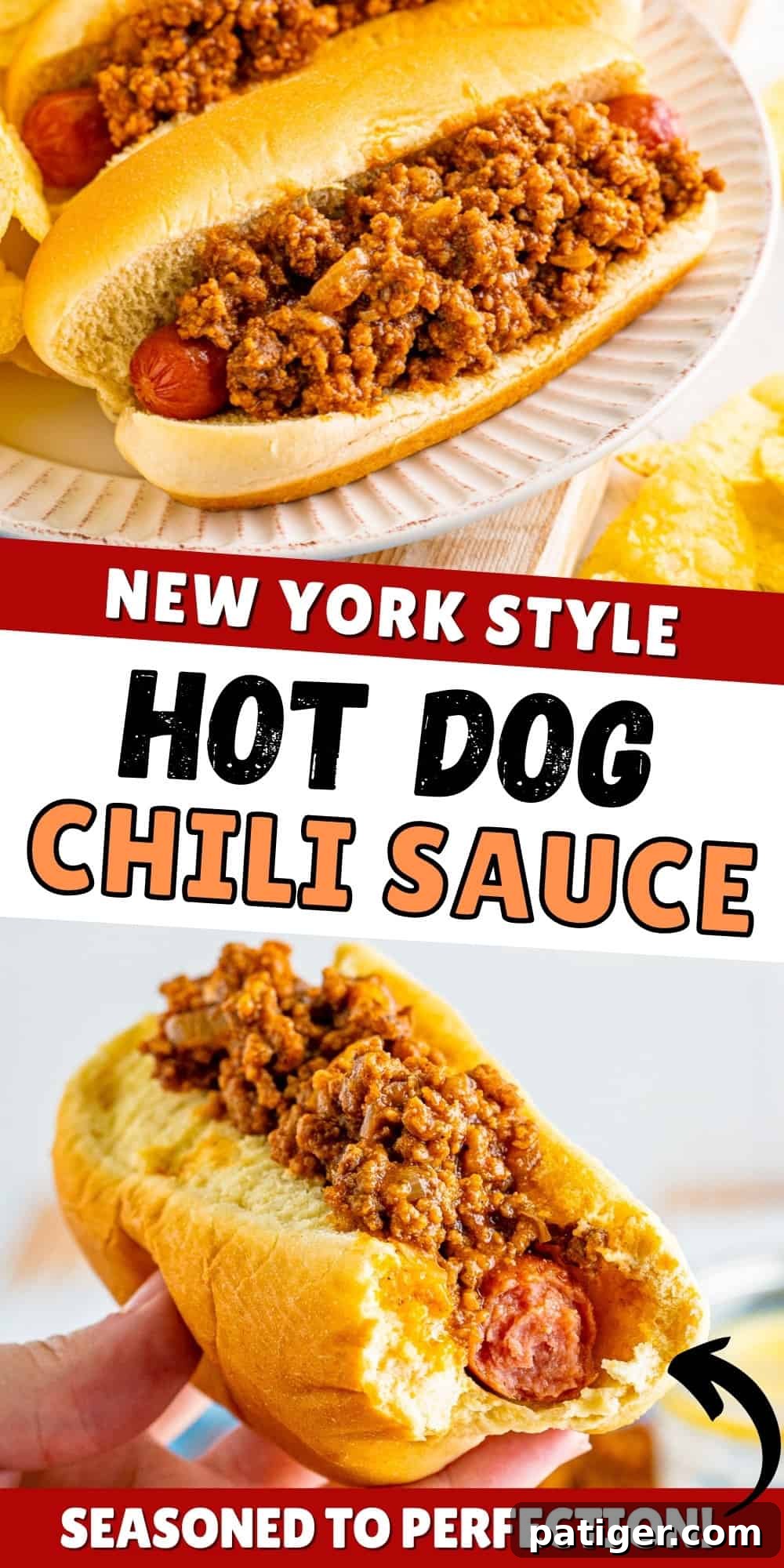 New York Style Hot Dog Chili Sauce