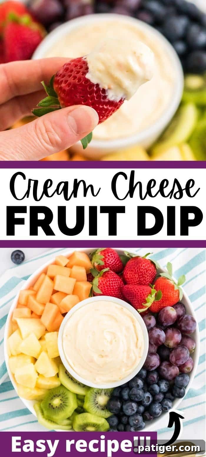 Cream Cheese Fruit Dip