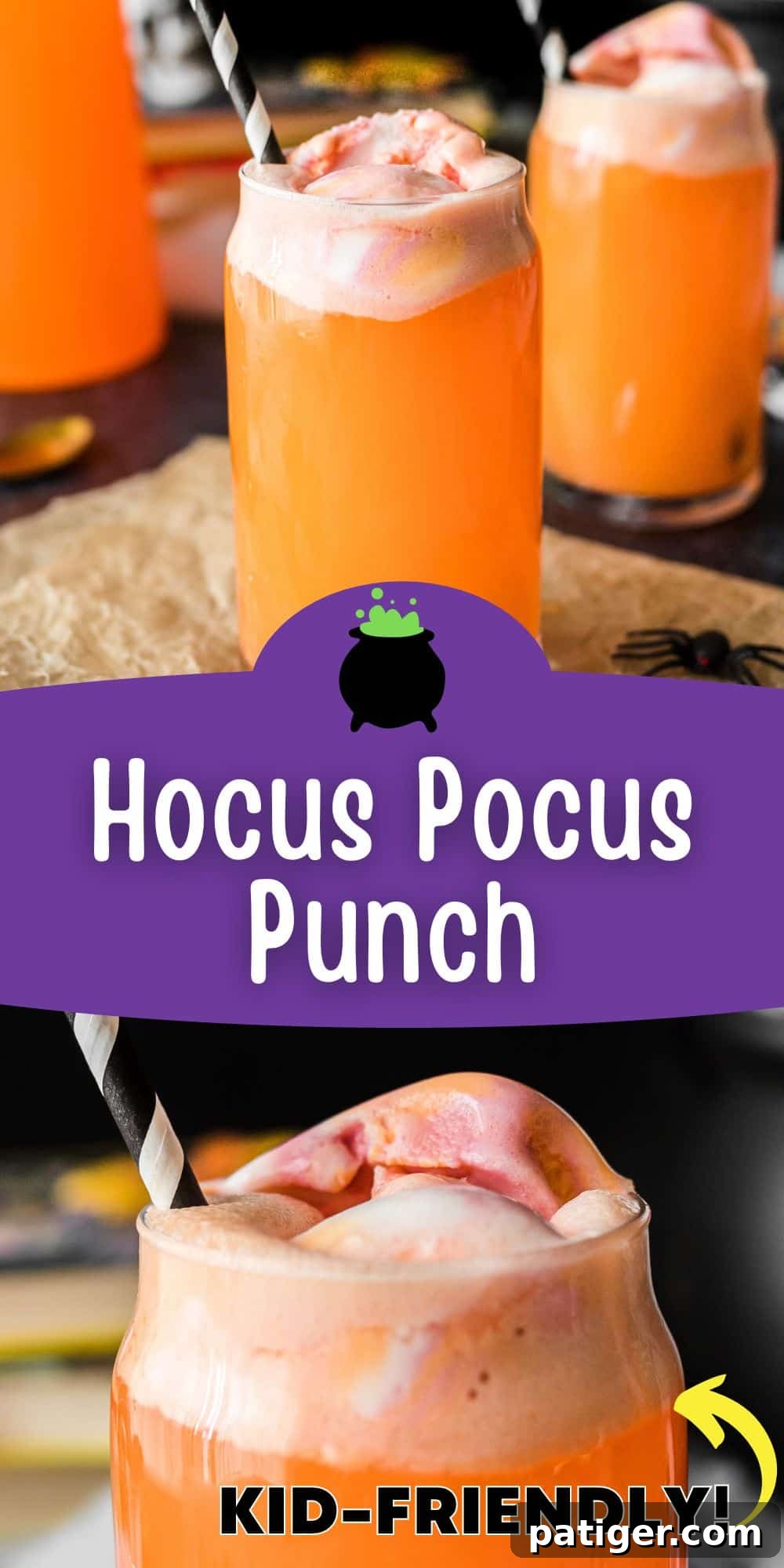 Whimsical Concoction 9 Hocus Pocus Punch: Kid-friendly!