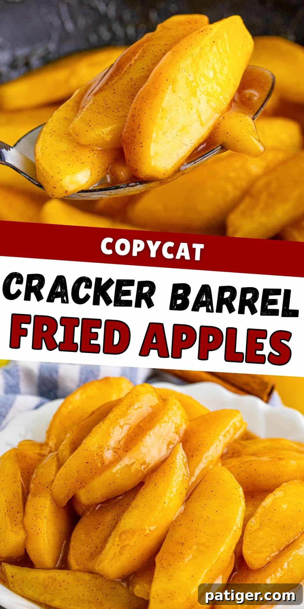 Copycat Cracker Barrel Fried Apples.
