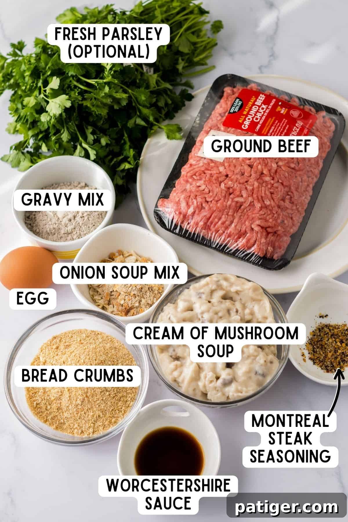 Tender Slow Cooker Salisbury Steaks 4 Ingredients for Crockpot Salisbury Steak Recipe.