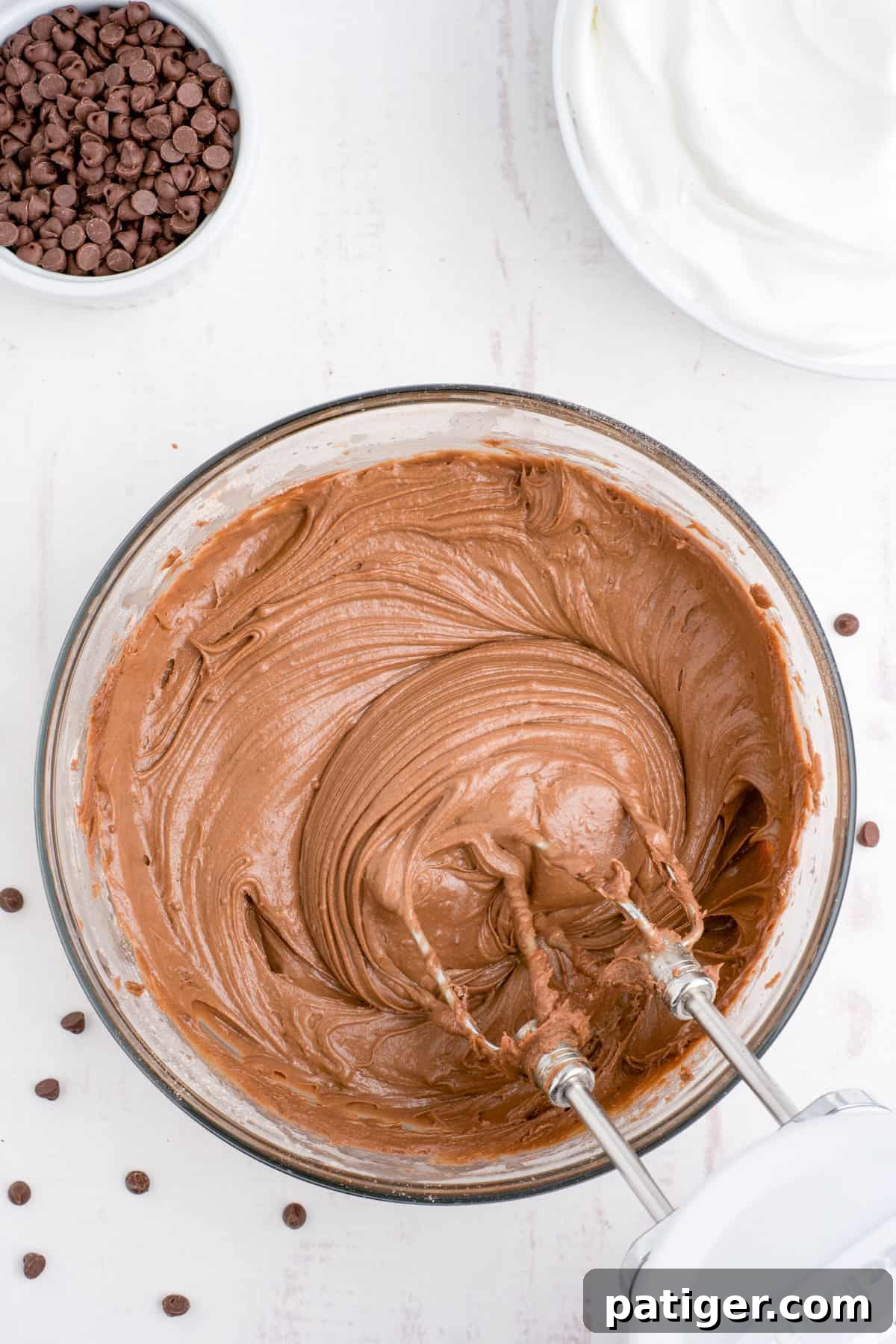 Edible Brownie Batter Dream 6 Brownie mix and milk mixed in to cream cheese mixture.