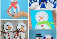 Sparkling Snowman Crafts Kids Will Love