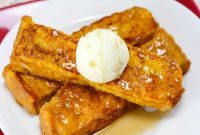 Spiced Pumpkin French Toast Fingers