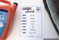 Simplify Your Laundry: Tips and a Printable Schedule