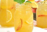 Sun-Kissed Peach Lemonade