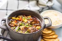 Savory Instant Pot Beef & Root Vegetable Stew