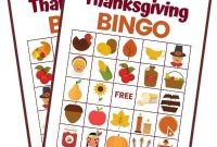 Turkey Day Bingo Bonanza