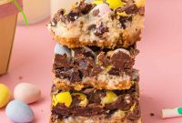 Whimsical Easter Magic Bars