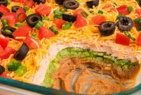 Party Perfect Seven Layer Dip