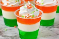 Lucky Green Jello Shooters