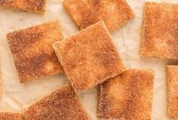 Chewy Cinnamon Sugar Snickerdoodle Bars
