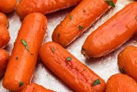 Golden Glazed Carrots with Honey and Brown Sugar