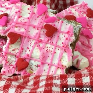 Although I like to call this sweet treat Valentine's Day Bark, others refer to it as Valentine's Day Crack due to how deliciously sweet and addicting it is.