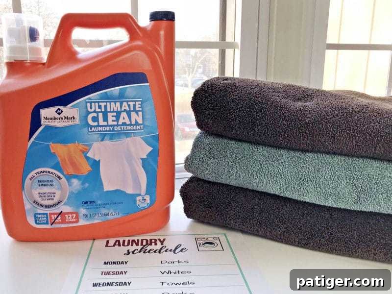 Transform your laundry routine with smart tips and a free printable schedule for an organized and stress-free laundry day.