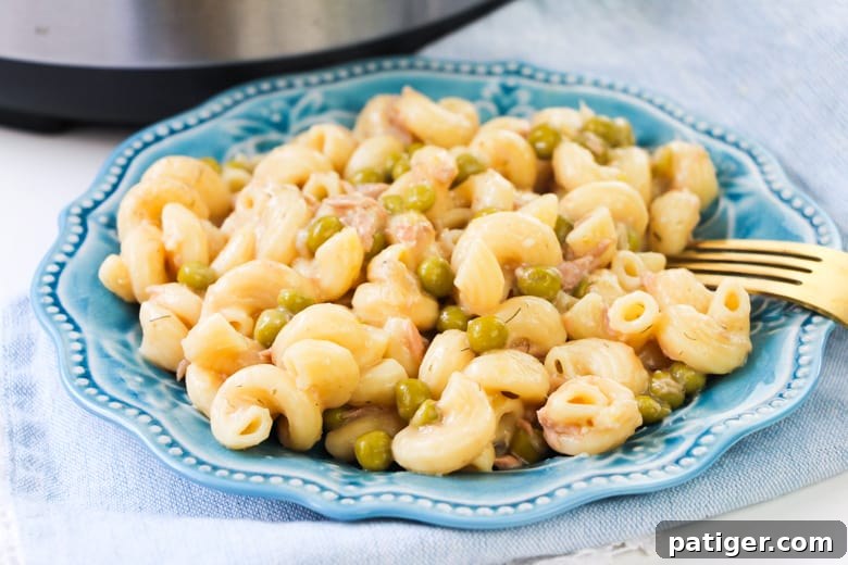 Instant Pot Tuna Noodle Casserole Recipe with a Modern Twist