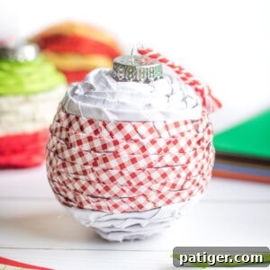 Twisted Paper Ornaments