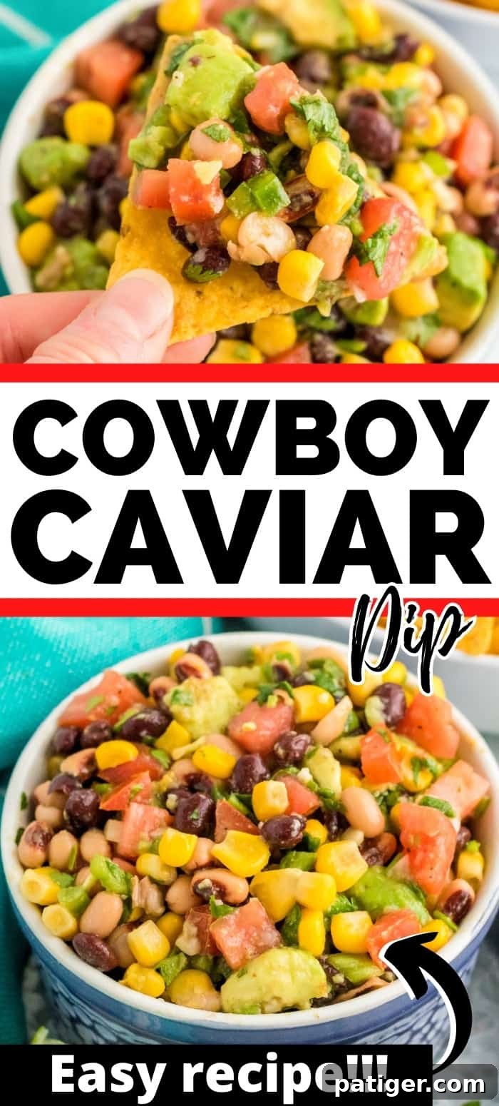 Cowboy Caviar Dip Recipe