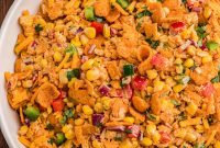 Crunchy Frito Corn Salad Recipe with Tangy Dressing