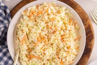 Creamy Classic Coleslaw Recipe for Picnics and BBQs