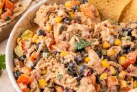 Southwest Grilled Chicken Salad with Avocado and Corn