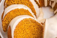 Moist Pumpkin Bundt Cake Made with Cake Mix