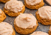 Soft Pumpkin Cookies with Cinnamon Cream Cheese Frosting